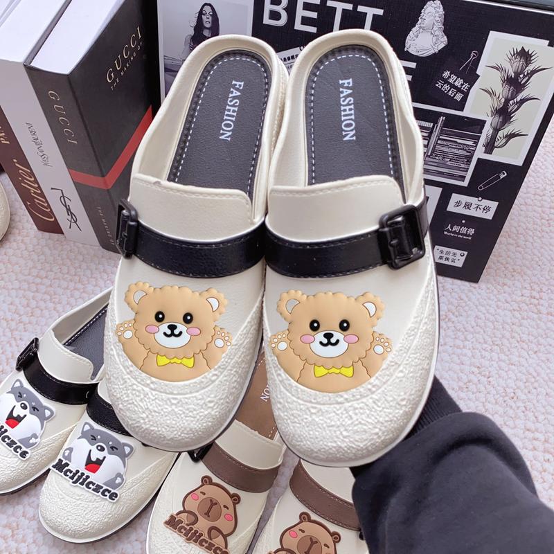Product Introduction of AM809-Giày Lỗ Bao Đầu nữ 2025 đế dày mùa hè 3 màu DéP Shoes dépyeezy dép  đúc dép  gấu 19