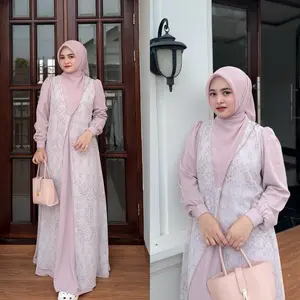 [New Promo] DRESS COUPLE ANAK GAMIS WANITA MUSLIMAH Dewasa Remaja Ibu Ibu Motif KOMBINASI