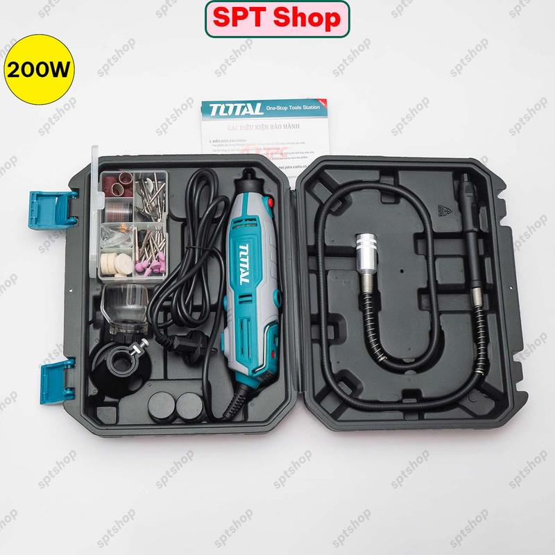 Máy Mài Khuôn Mini Total, Máy Khoan Mài Cắt Đánh Bóng Đa Năng