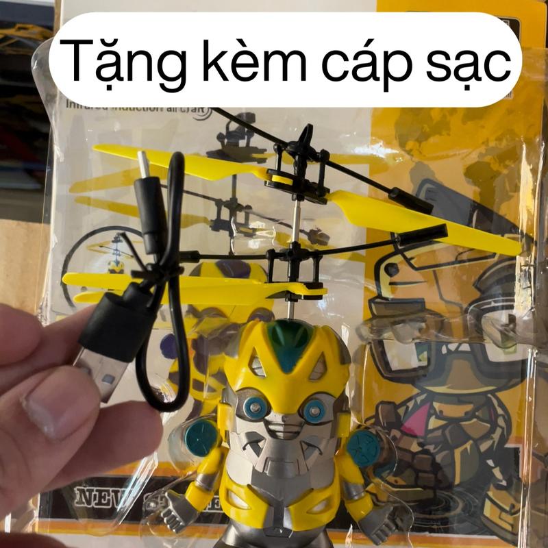 ROBOT BAY CẢM BIẾN TAY - ĐỒ CHƠI TRẺ EM  [ TẶNG KÈM CÁP SẠC ] 3