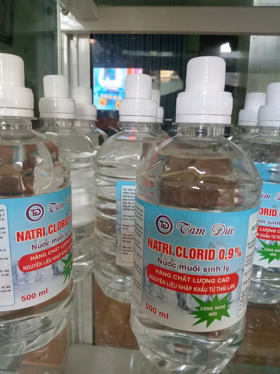 Nước muối xúc miệng 1000ml công nghệ mới