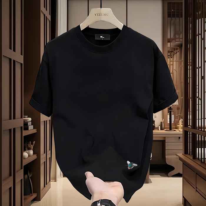 Product Introduction of Áo Thun Nam, Cotton Nguyên Chất, Tay Lửng Cơ Sở, Phong Cách Hàn Quốc, Thích Hợp Cho Mùa Xuân Và Mùa Hè, Năm 2025 5