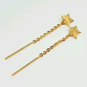 Giwang Anting Emas Muda Rante Bintang 1/2 Gram