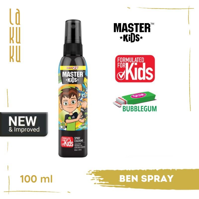Lakuku - Master Kids Cologne Spray Super Hero Parfum Anak aroma Buah 4