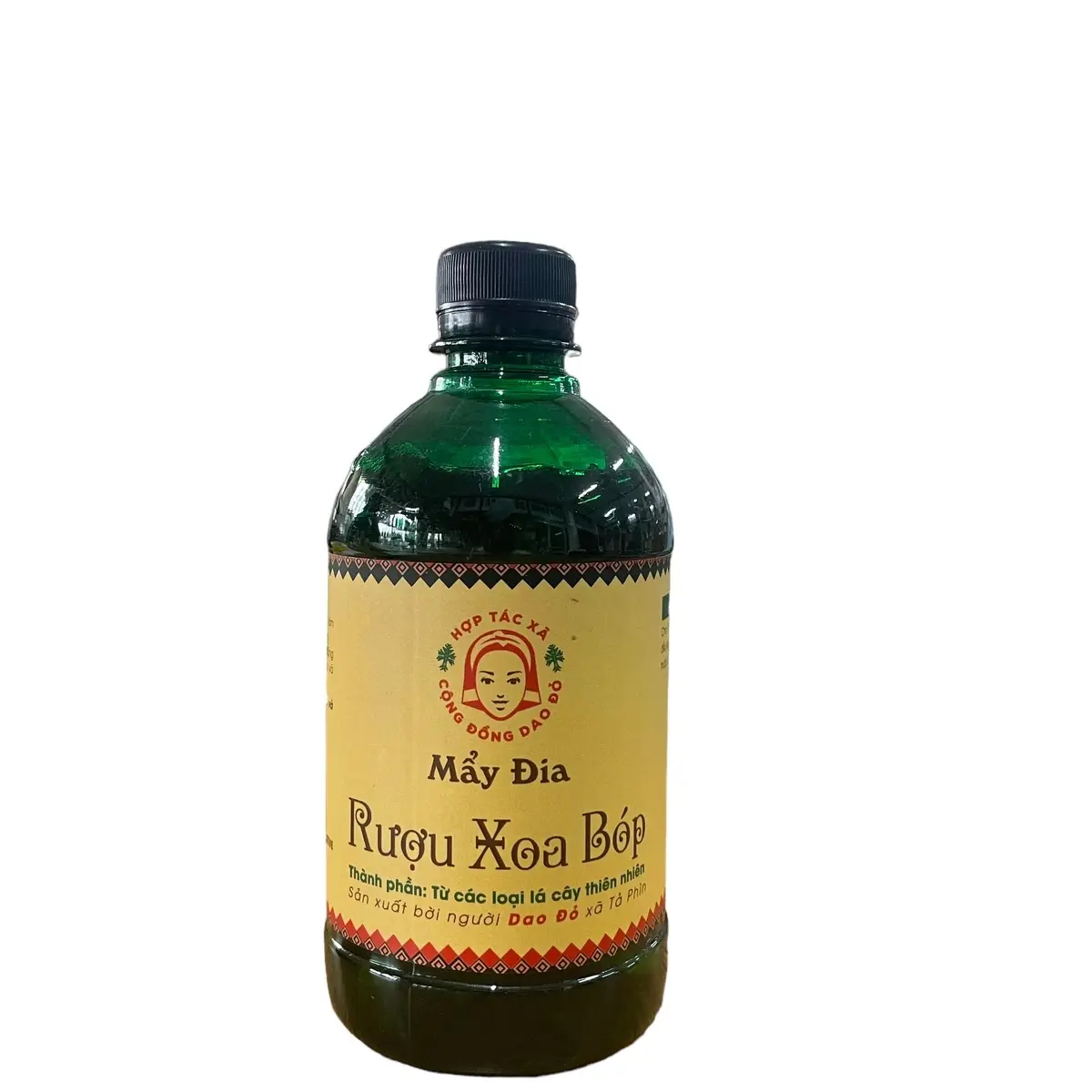 RƯỢU XOA BÓP DAO ĐỎ SAPA 500ml HTX CỘNG ĐỒNG GIAO ĐỎ
