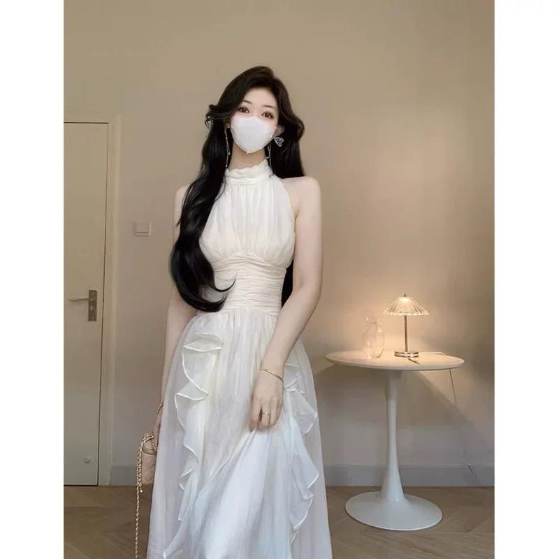 Product Introduction of ĐẦM MAXI VOAN TRẮNG ĐI BIỂN, ĐẦM ĐI CHƠI, ĐI DU LỊCH SANG CHẢNH 23