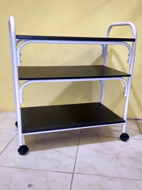 Rak TV Meja Dispenser Magic com Serbaguna Besi Hemat Ongkir DX 300 ( TV 14 - 24 Inch ) Laci Penyimpanan Tahan Lama 8
