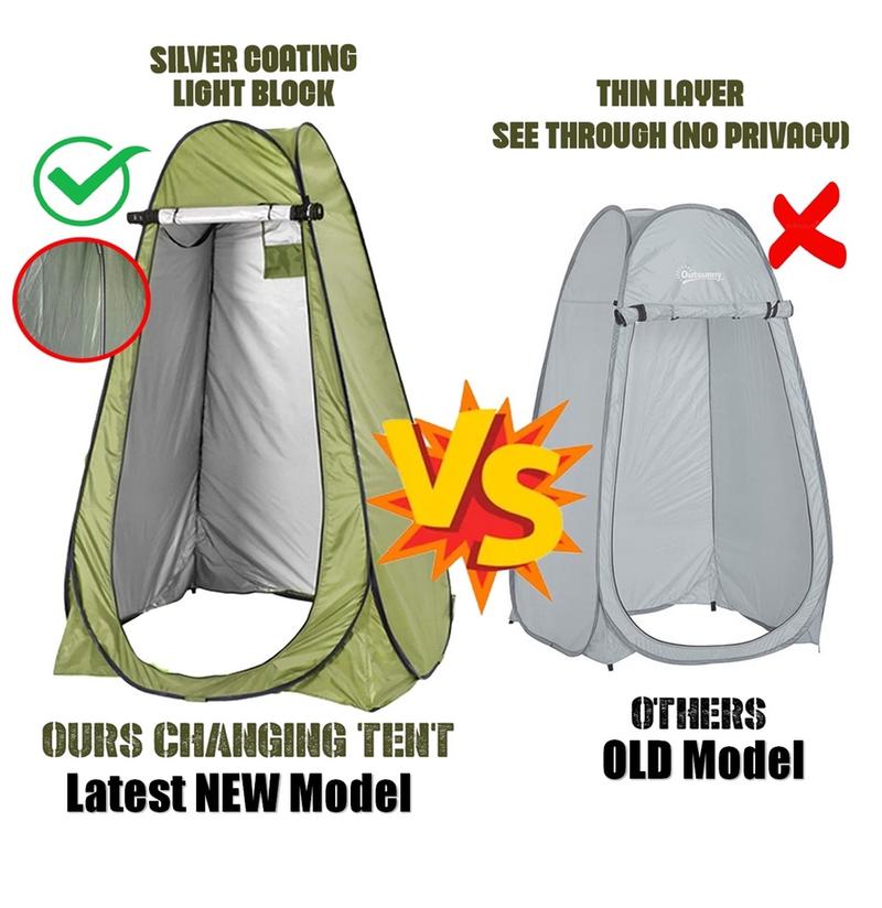 Product Introduction of Portable Camping Beach Khemah Toilet Shower Bath Changing Room Tent CP015 27