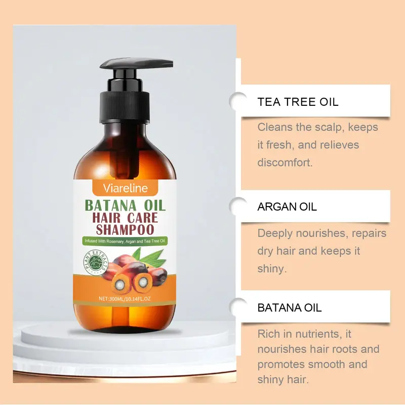 Batana Oil Shampoo & Conditioner Set, 2 Boxes Hair Care Shampoo & Conditioner, Moisturizing Soothing Hair Care Product for Men & Women 7