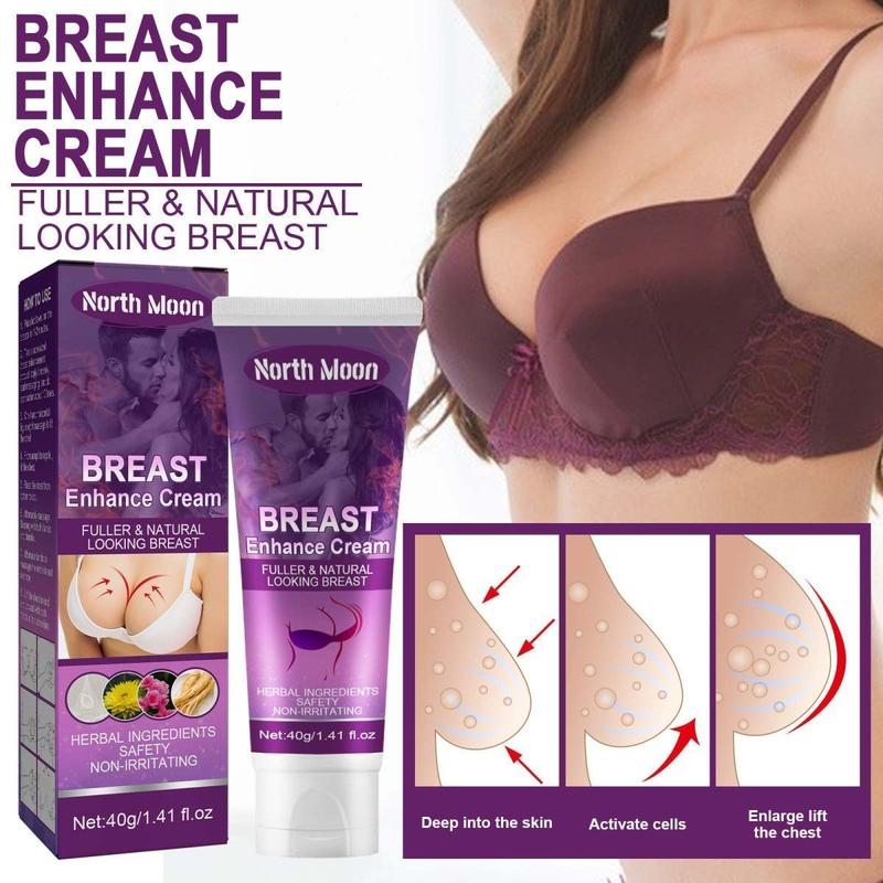 Product Introduction of Tiktok Same North Moon Breast Cream Breast Firming Straight Moisturizing Charm Beautiful Breast Chest Care Firming 5