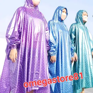 Jas hujan ponco lengan polkadot jas hujan ponco polkadot jas hujan murah mantel jas hujan ponco murah jas hujan motif polkadot
