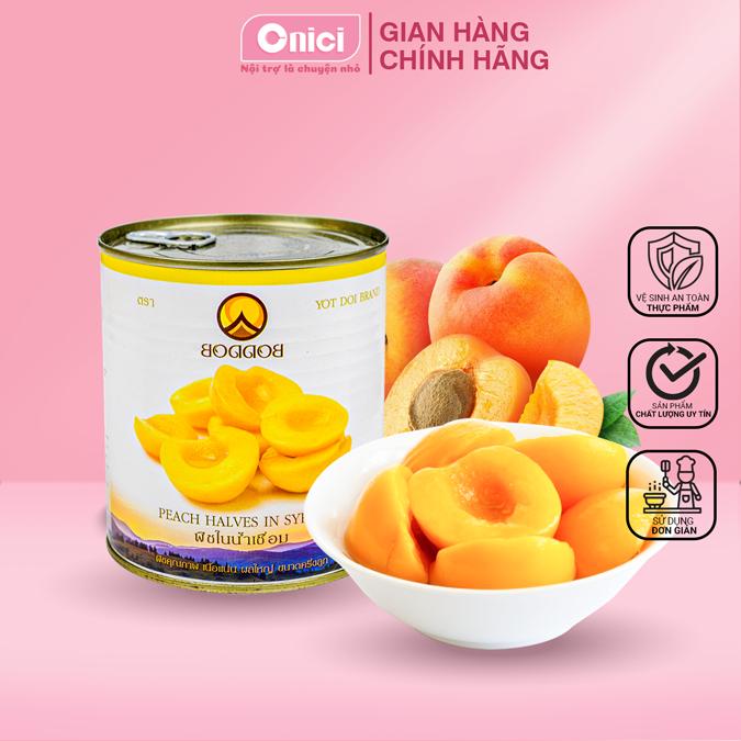 Đào ngâm Thái Lan BODDOB 820G Bếp Của Mẹ Onici