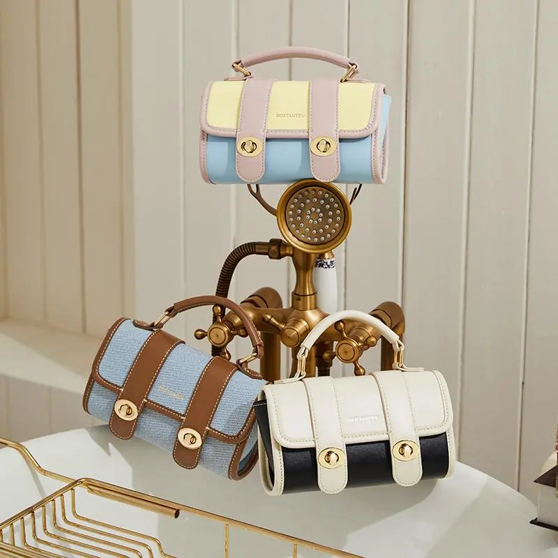 [Marsya bag x popsea] BOSTANTEN Tas Cambridge Tas Wanita 2025 Hand Bag Selempang Wanita Tas Sling Bag 2 in 1 Shoulder Bag 2