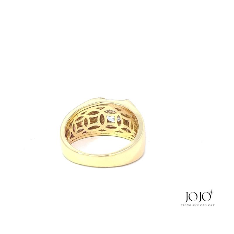 N1005 Nhẫn nam có lót lòng đính đá CZ cao cấp-JOJO 8