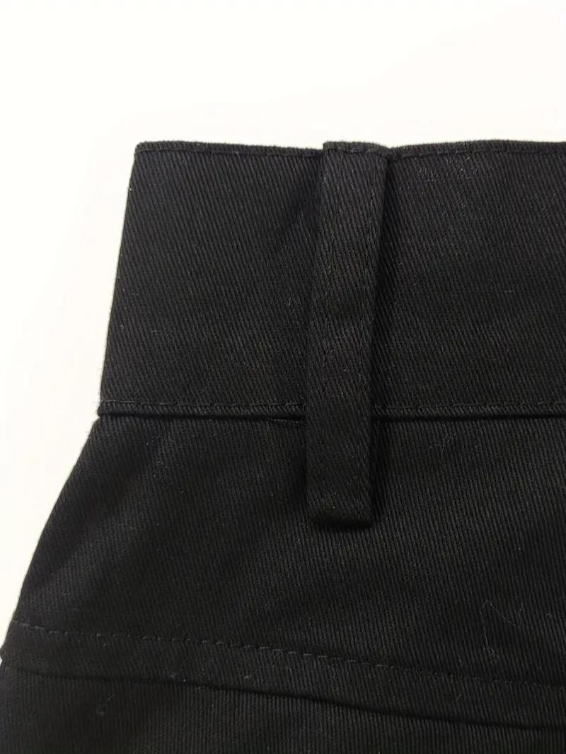 Product Introduction of Men's Letter Print Multi-pocket Cargo Shorts, Regular Fit Casual Comfy Shorts for Outdoor Daily Wear, Men's Bottoms for Spring & Fall 3