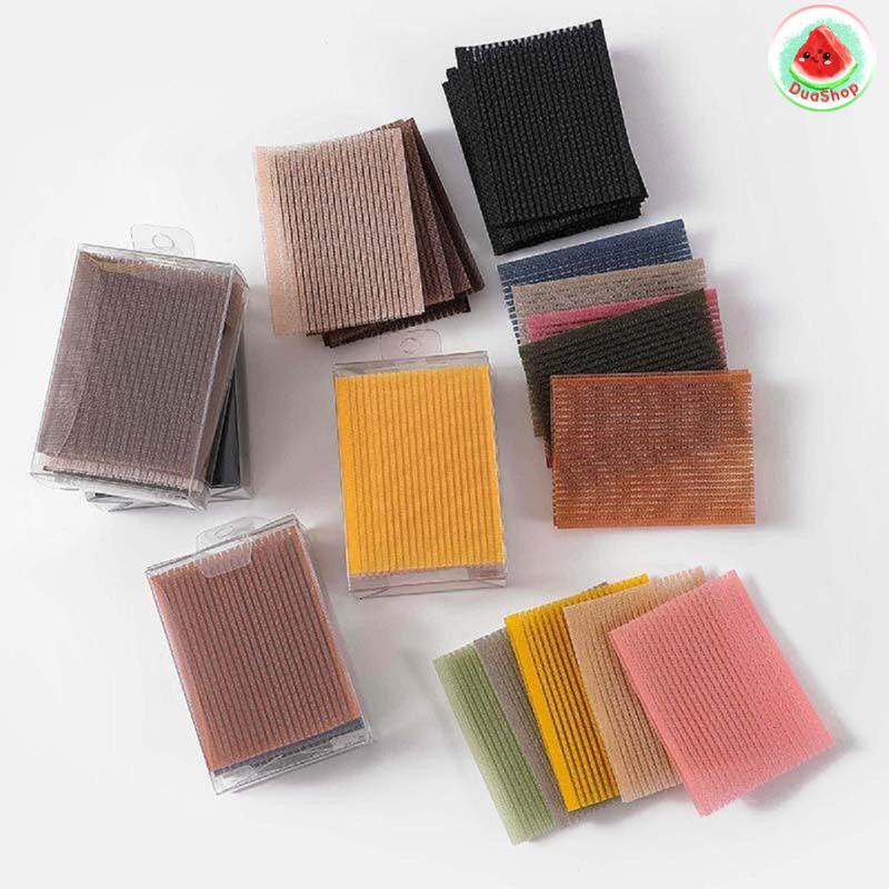 Hộp 10 Miếng Dán Tóc Trang Điểm - Miếng Dán Giữ Tóc Mái Rửa Mặt Cài Tóc Nữ Women miếng  dán  tóc  mái