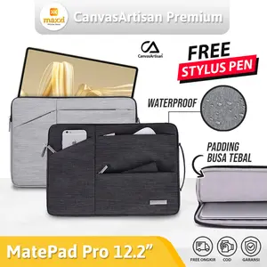 Sleeve Case For HUAWEI MatePad Pro 12.2 Inch 2025 2024 OLED PaperMatte Casing Tas Tablet Pouch Jinjing Portable Waterproof Handbag Kantor Kuliah Simpel Modern