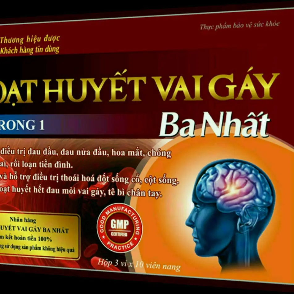 Viên uống hoạt huyết vai gáy ba nhất