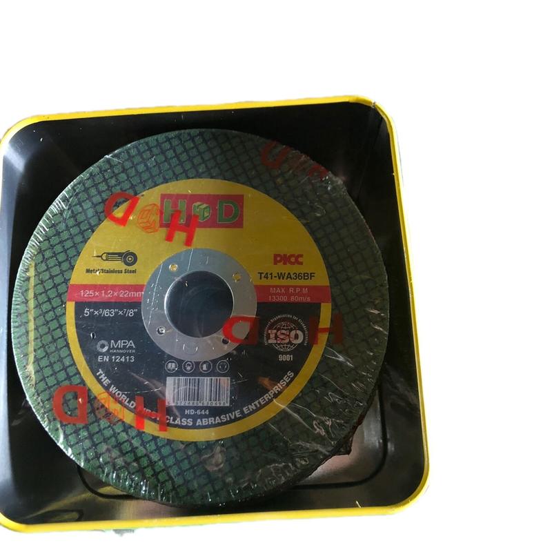 Đá cắt sắt- cắt inox chính hãng HD phi 100-125-150mm 5