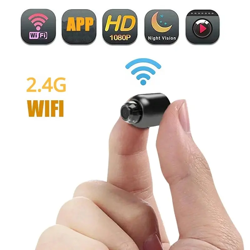 Camera an ninh gia đình, X5 Mini Smart HD 1080P, Camera IP WiFi 720P, Màn hình từ xa, Ứng dụng từ xa di động