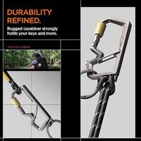 Gambar SPIGEN Gantungan Kunci Universal Keychain Rugged Carabiner LF101 Strap Gunmetal Bottle Opener - Gunmetal dari UniTAG Store Kota Administrasi Jakarta Barat 2 Tokopedia