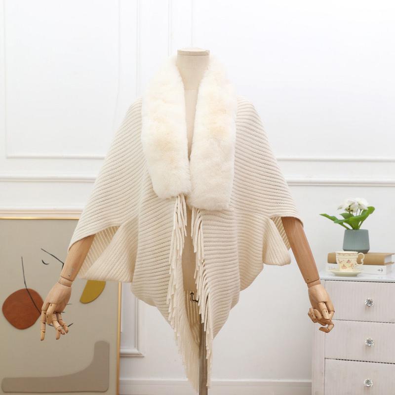 Product Introduction of Áo Khoác Khăn Choàng Nữ, Phong Cách Hàn Quốc Mới Mùa Thu, Dễ Phối Đồ, Thời Trang, Có Cổ Lông, Áo Len, Áo Cardigan, Có Thể Mặc Ngoài Trời 10
