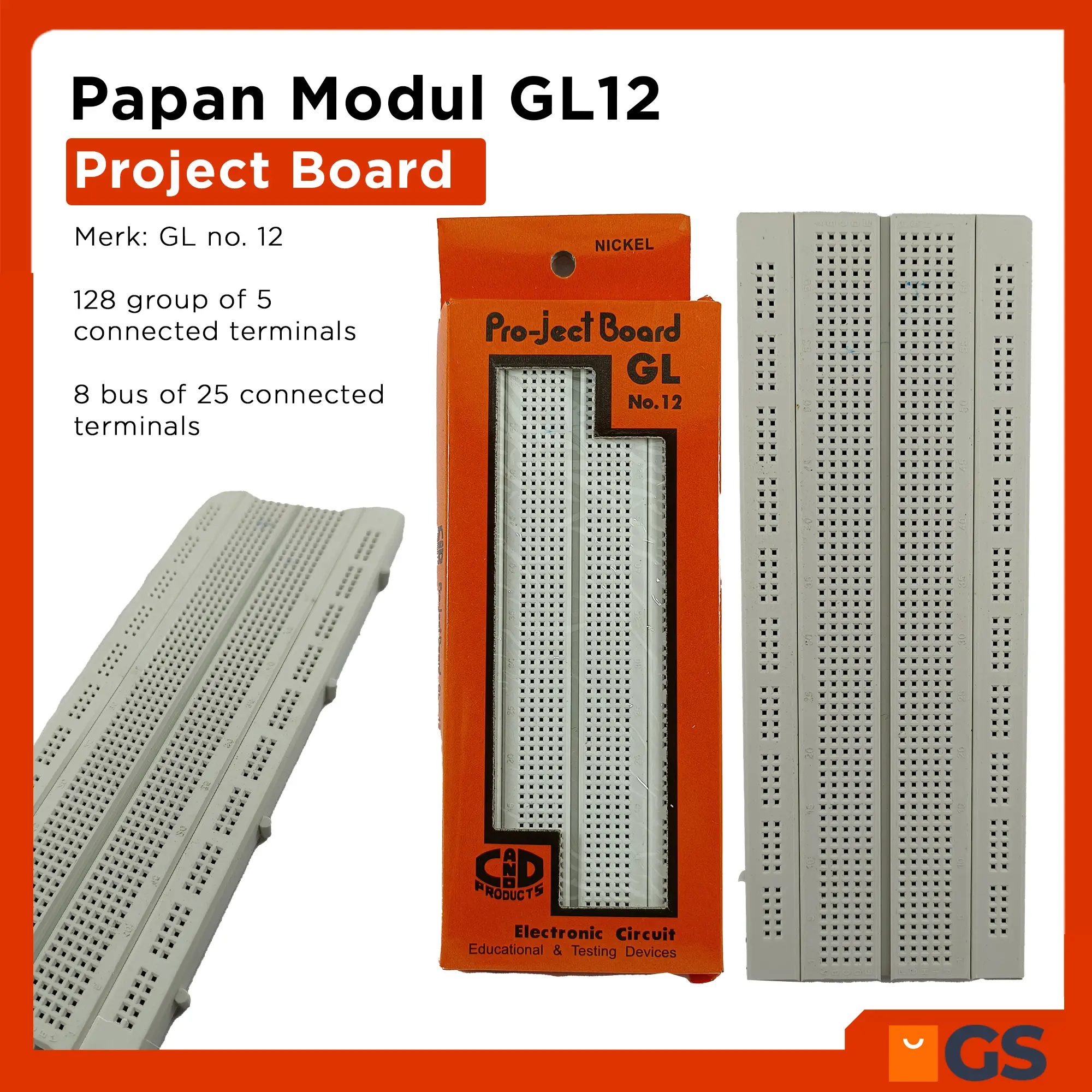 Papan Modul GL12 Project Board - Shop | Tokopedia