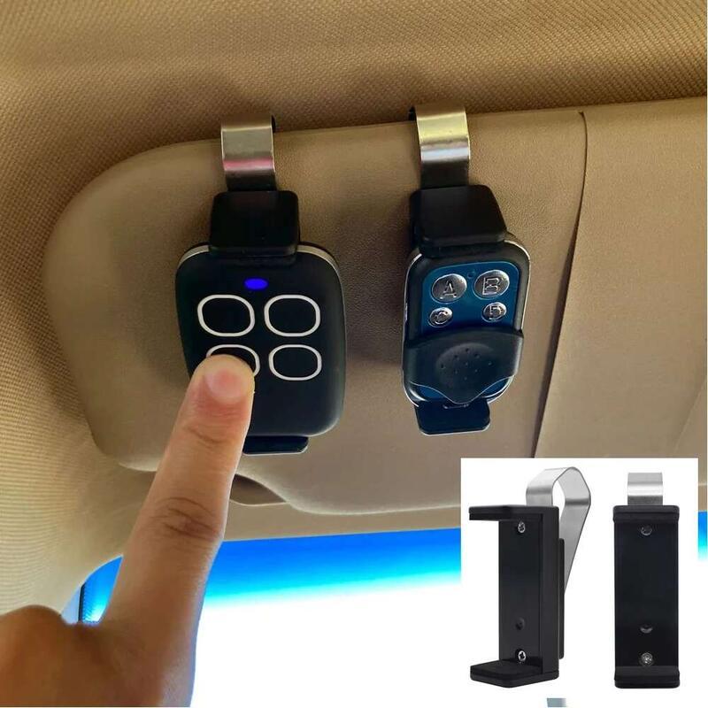 Product Introduction of Sun Visor Clip Holder Gate Remote for Garage Door Control Keychain Universal Car Interior Accessories 0