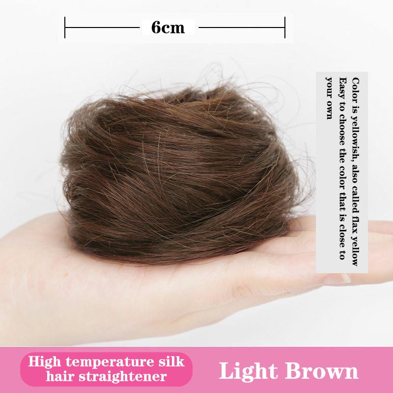 Product Introduction of Tóc Giả Búi Tóc, Tóc Tổng Hợp, Tóc Nối Đuôi Ngựa Cho Nữ, Kiểu Tóc Scrunchie, Bun Co Giãn, Kẹp Tóc 21