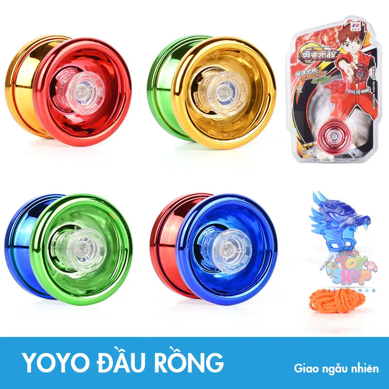 Đồ chơi YoYo đầu rồng hợp kim siêu đẹp 0