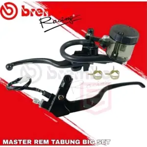 MASTER REM NO NAME TABUNG SMOKE RYBEN BESAR SET KIRI KANAN Foto Motorcycle