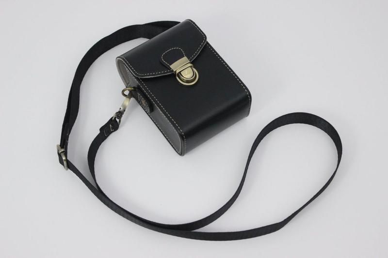 Product Introduction of Suitable for Canon G7x2/3 Protective Leather Case Sony Black Card Rx100m7 Zv1 Ricoh GR3 Camera Bag Crossbody 21