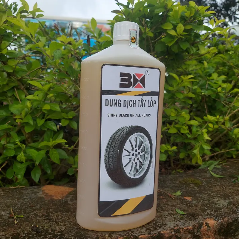 Dung Dịch Tẩy Lốp Ô Tô Chuyên Dụng 3X Chai 1 Lít 5