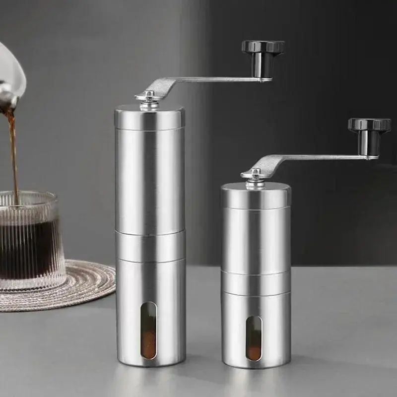 Movable adjustable setting for coffee lovers portable stainless steel hand grinder coffee durable construction perfect