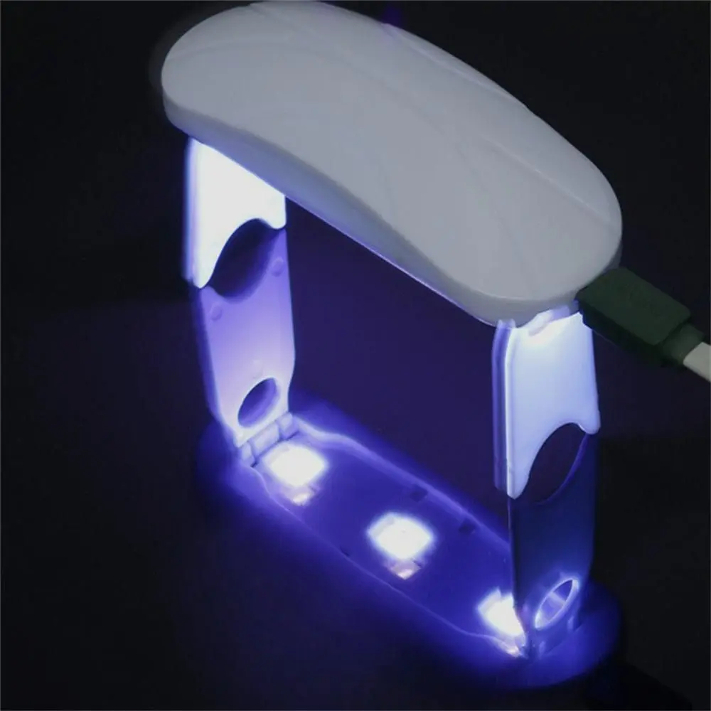 New Foldable Pocket Nail Dryer Durable Mini Size Phototherapy Lamp Portable Quick Nail Polish Uv Led Lights
