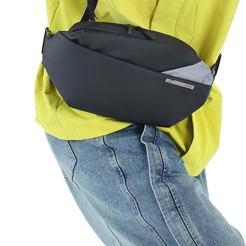 Outdoor Sports Fanny Pack, Casual Fashion Sling Bag, Multi-functional Chest Bag for Men, Sports Bag for Outdoor Activities 6