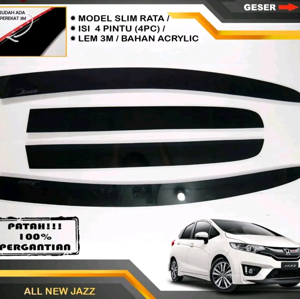 TALANG AIR MOBIL HONDA ALL NEW JAZZ TAHUN 2014 UP MODEL FLAT RATA Car