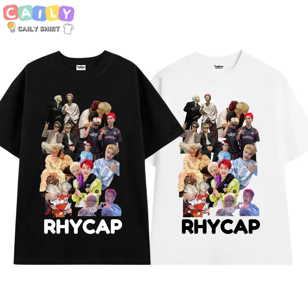 Áo thun nam nữ  cổ tròn  in hình Captain Rhyder cho fan couple RhyCap ATSH - unisex anh trai say hi Captain Rhyder