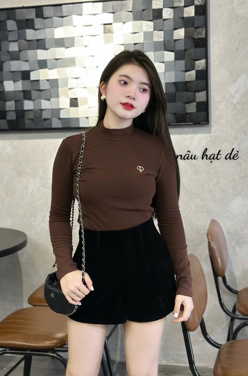 Product Introduction of áo nỉ lông côtton cổ cao 4F 13