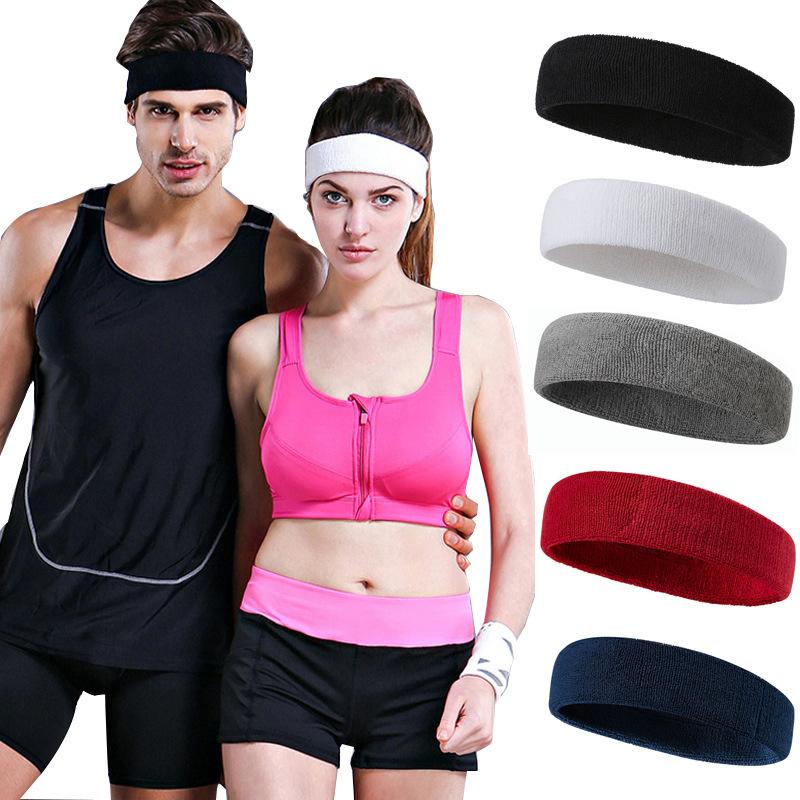 Băng Đô Đàn Hồi Cao, Thời Trang, Dành Cho Phụ Nữ Và Nam Giới, Thích Hợp Cho Phòng Tập Gym Thể Dục Và Thể Thao, Băng Đô Thấm Hút Mồ Hôi, Mềm Mại Và Chống Trượt, Băng Đô Thể Thao 0