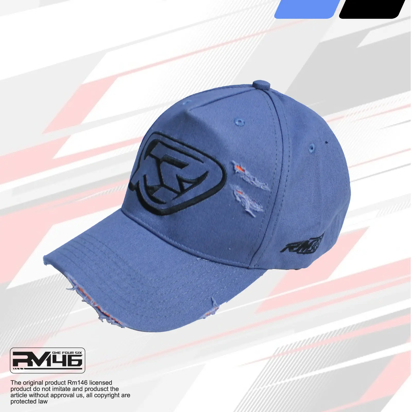 Topi Pria Baseball Unisex PoloCaps Premium Snapback Full Bordir Original RM146