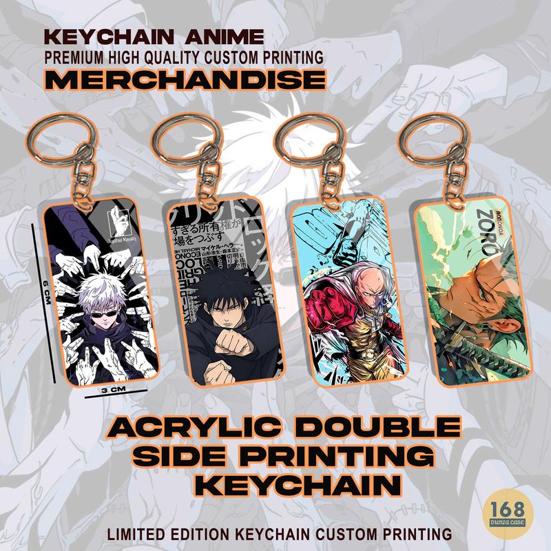 Gantungan Kunci Aneka Motif Keychain Anime Cute Keren - NOT FOR SALE Ganci BONUS ONLY 1