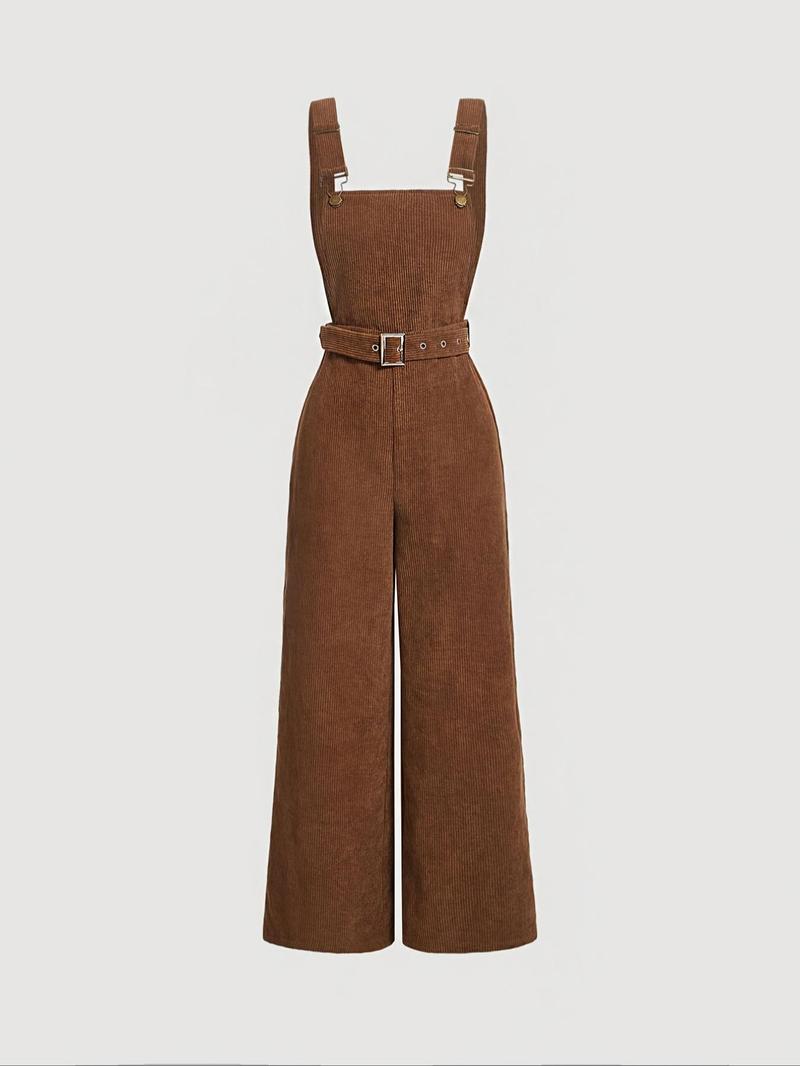 Product Introduction of Women's Solid Color Overalls, Casual Comfy Overalls Jumpsuits for Daily Wear, Ladies Clothes for All Seasons, Sailors Dungarees 6
