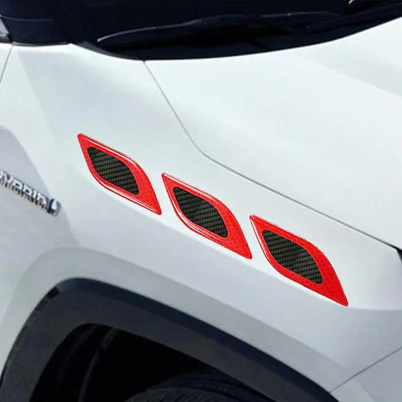 Car Reflective Strip, Car Door Side Anti-scratch Sticker, Car Door Side Anti-collision Sticker, Universal Car Exterior Decoration Accessories