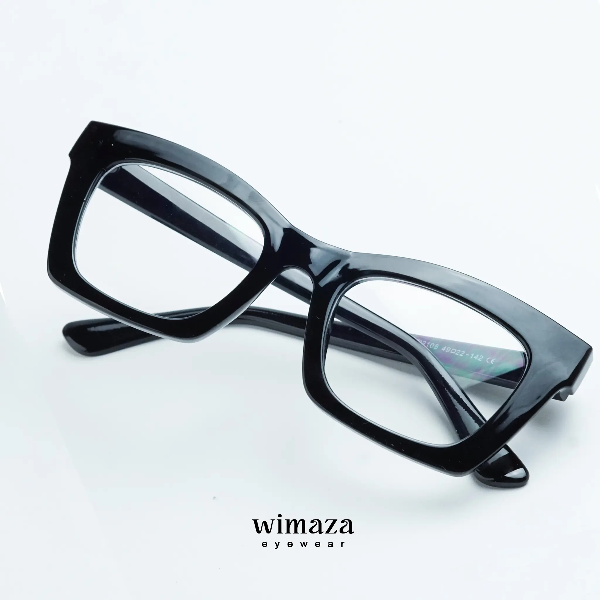 Kacamata Skena Karens high quality Lensa Eyewear Besi Frame