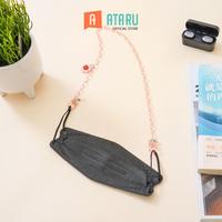 Gambar Ataru Tali Masker Rantai Charm - Pink Mask Strap Stylish Mask Connector Aksesoris Konektor Pengait Masker dari Ataru_NEW Kota Tangerang Selatan 1 Tokopedia