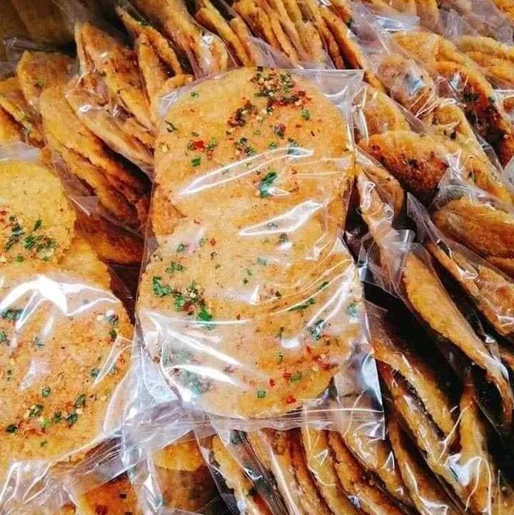 CƠM CHIÊN MẮM HÀNH 20 gói - Snack Food Ăn Vặt Thức Ăn com chay cháy Cake - Chua