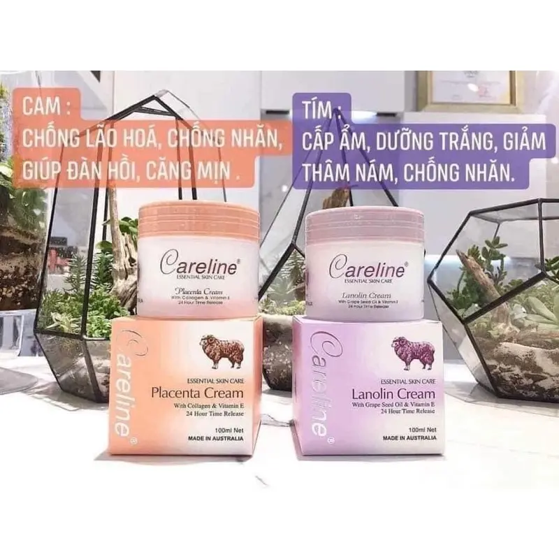 Kem Dưỡng Trắng Da Nhau Thai Cừu Careline Của Úc - Betty Cosmetic