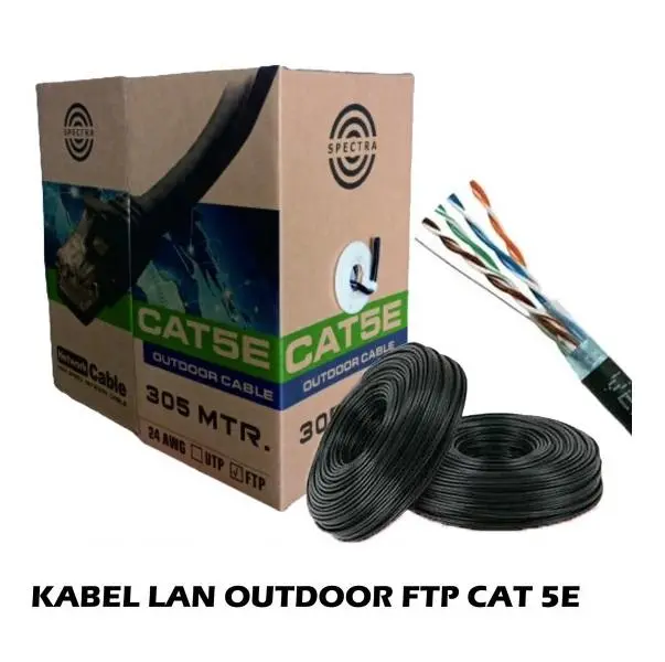 Spectra Kabel FTP STP Outdoor Cat 5 Cat5 Cat 5e Cat5e E