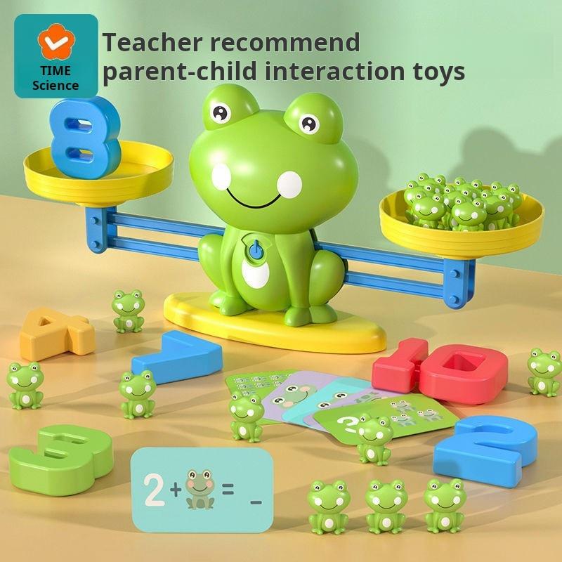 Children's Frog Scale Toy, Educational Number Learning Thinking ...